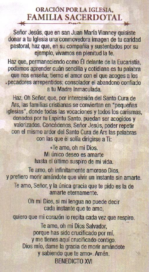 oracion
