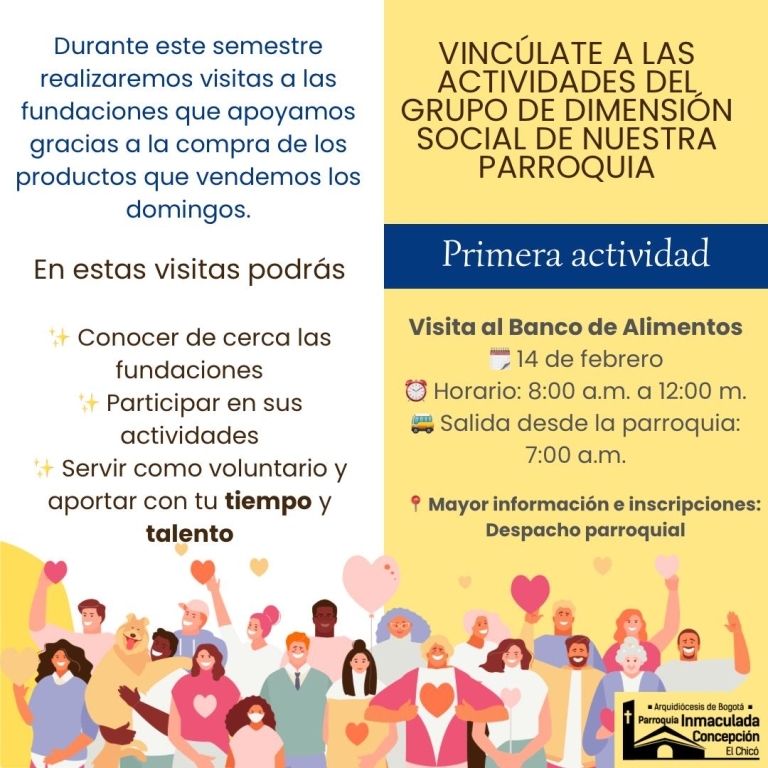 VISITA AL BANCO DE ALIMENTOS